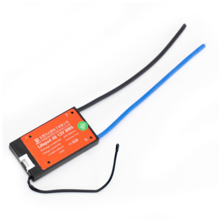 Плата защиты Daly для Li-ion батарей 4S 12В 20А (с функцией балансировки и термозащитой)